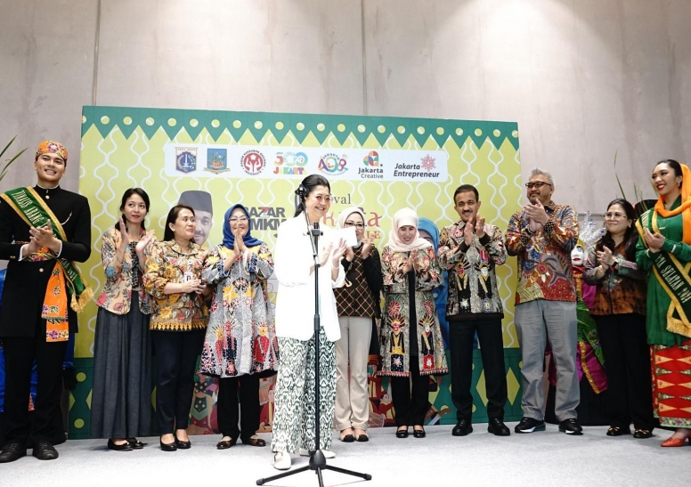 Opening Ceremony Booth Dekranasda & Dinas PPKUKM DKI Jakarta dlm rangka FJGS 2025 @Lippo Mall Kemang